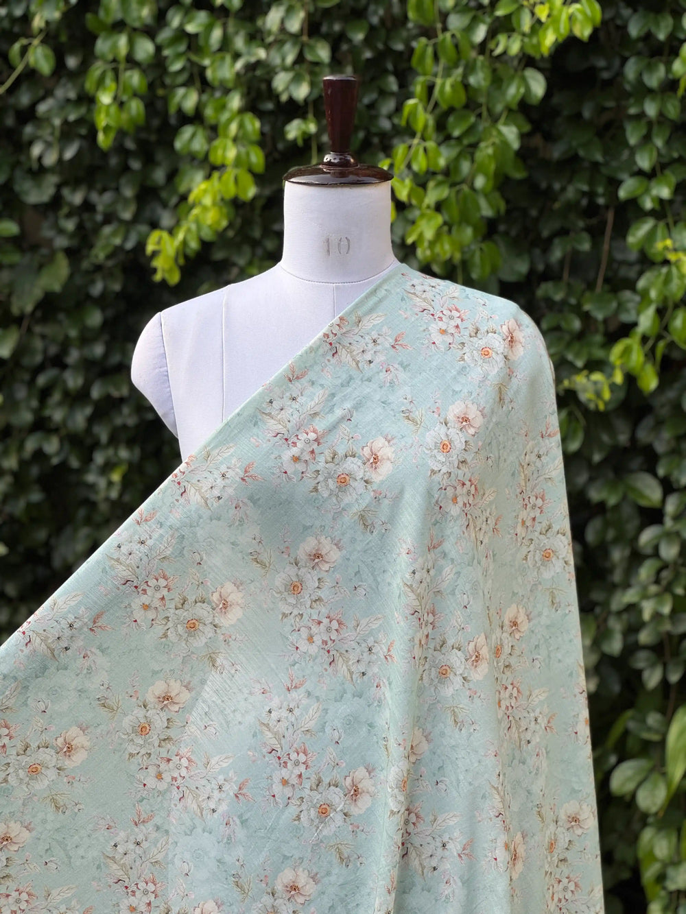 Digital Printed Cotton  Linen Fabric