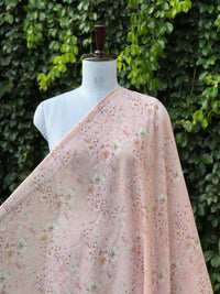 Digital Printed Cotton  Linen Fabric