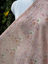 Digital Printed Cotton  Linen Fabric