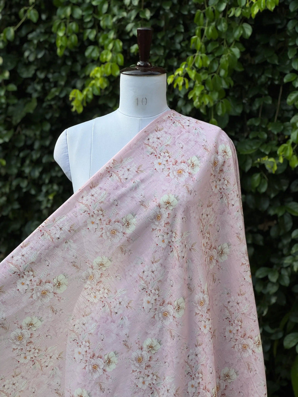 Digital Printed Cotton  Linen Fabric