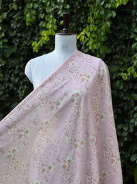 Digital Printed Cotton  Linen Fabric