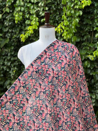 Digital Printed Cotton  Linen Fabric