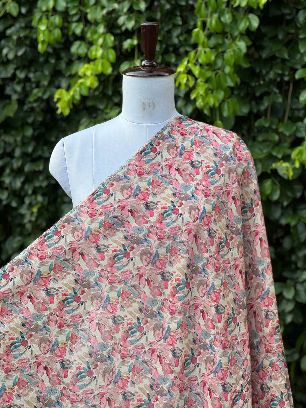 Digital Printed Cotton  Linen Fabric