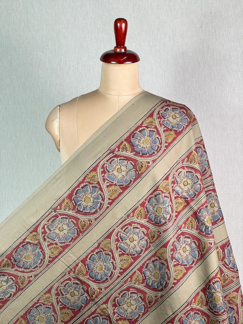 Kalamkari Printed Cotton Fabric