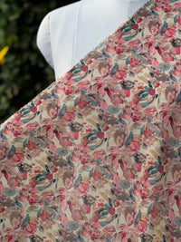 Digital Printed Cotton  Linen Fabric