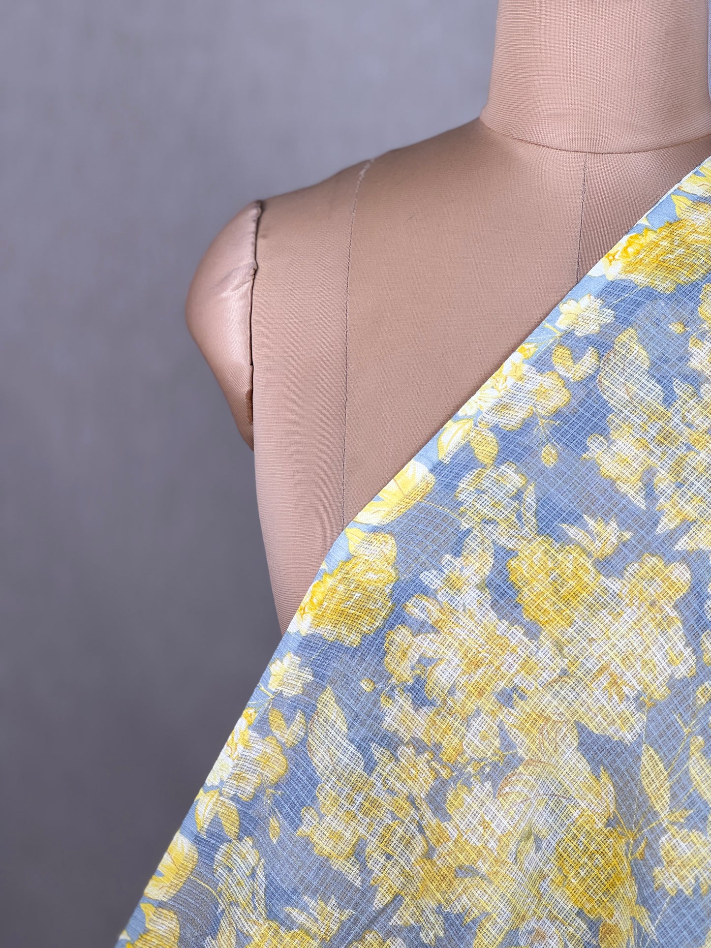 Printed Kota Fabric