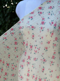 Digital Printed Banarasi Mul Chanderi Fabric