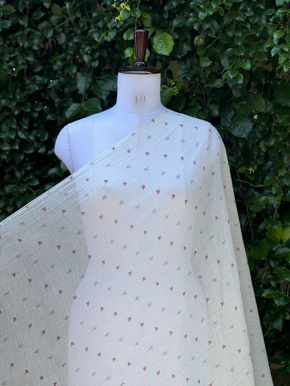 Digital Printed Banarasi Mul Chanderi Fabric