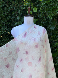 Digital Printed Banarasi Mul Chanderi Fabric