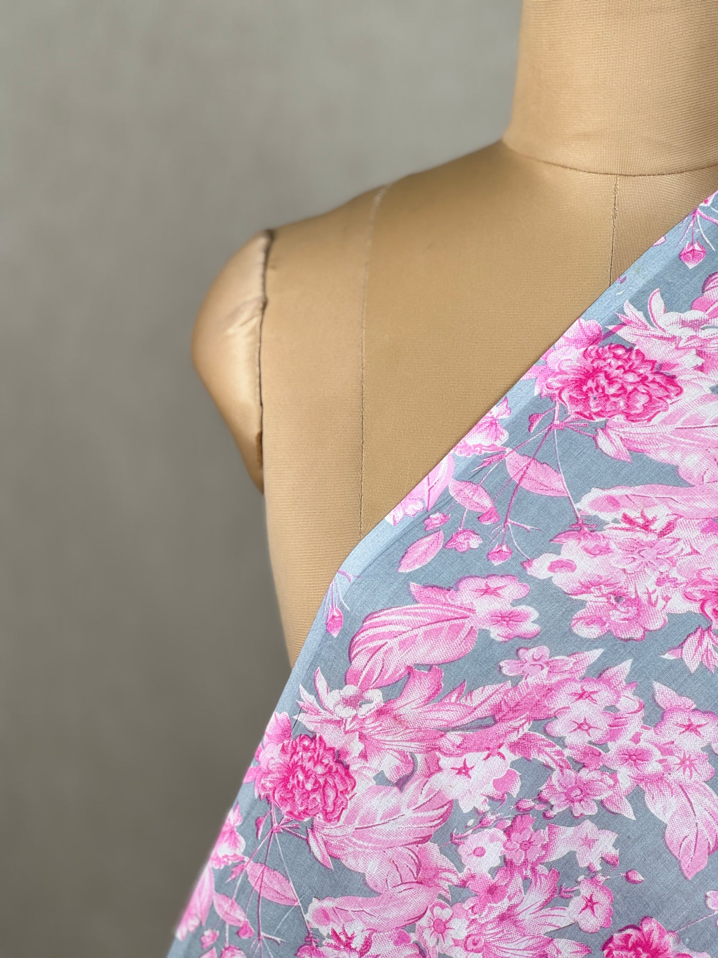 Printed Mulmul Cotton  Fabric