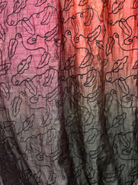 Embroidered 4D Banarasi Silk Chanderi Fabrics