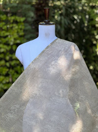 Block-Printed 40gm Banarasi Chanderi Fabric
