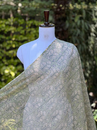 Block-Printed 40gm Banarasi Chanderi Fabric