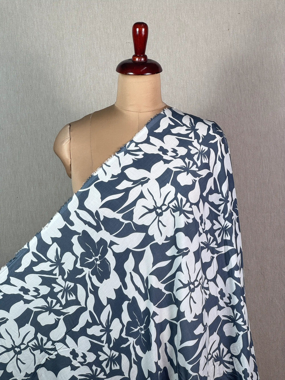 Printed Muslin Fabric