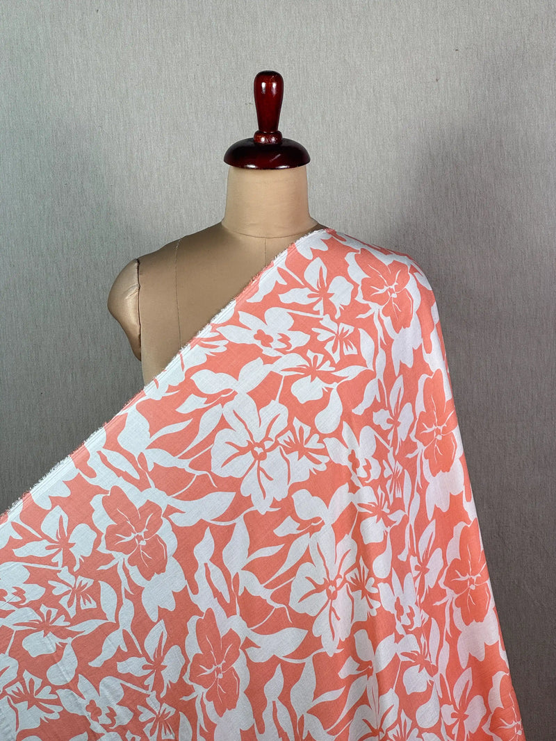 Printed Muslin Fabric