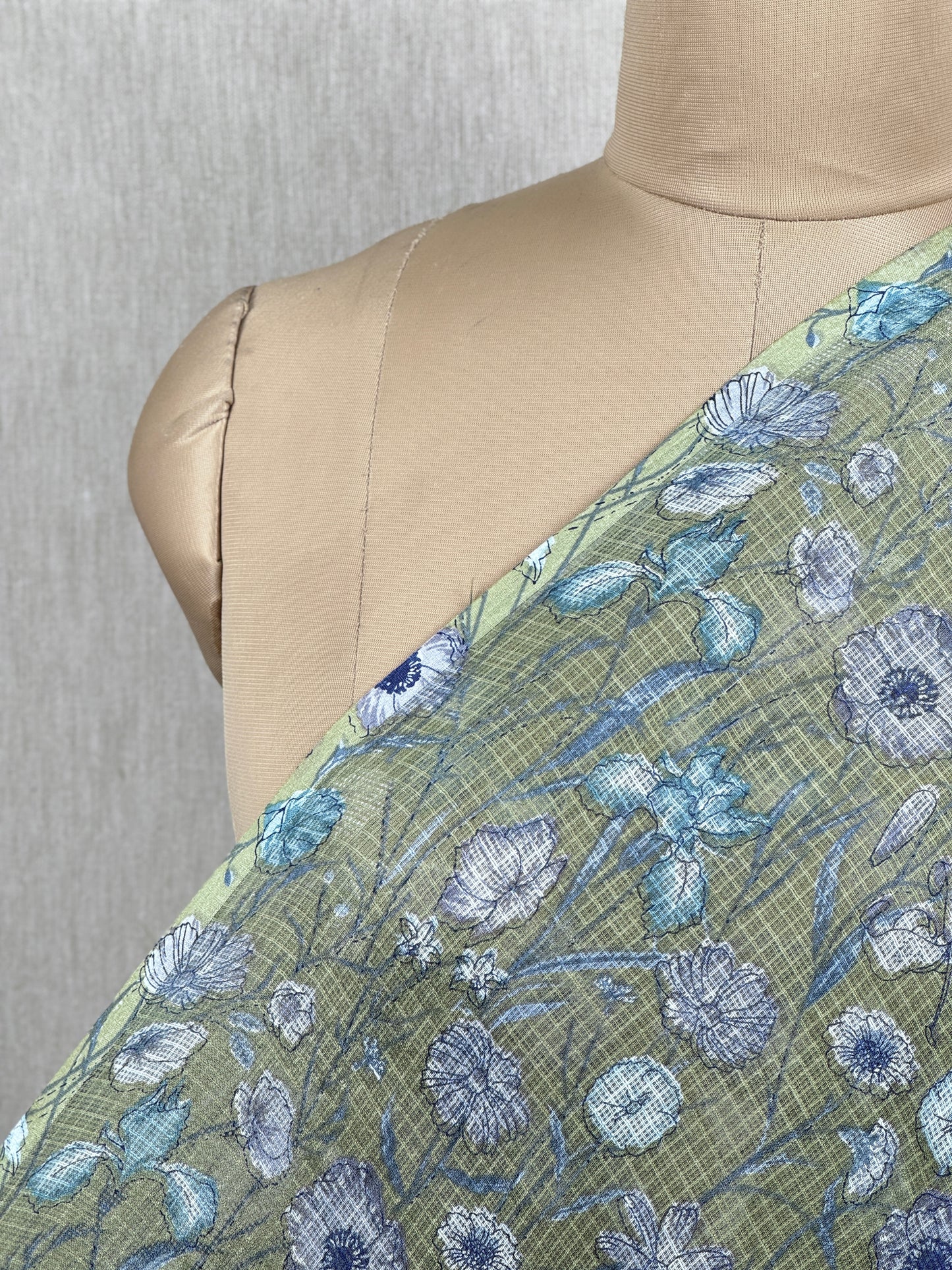 Printed Kota Fabric