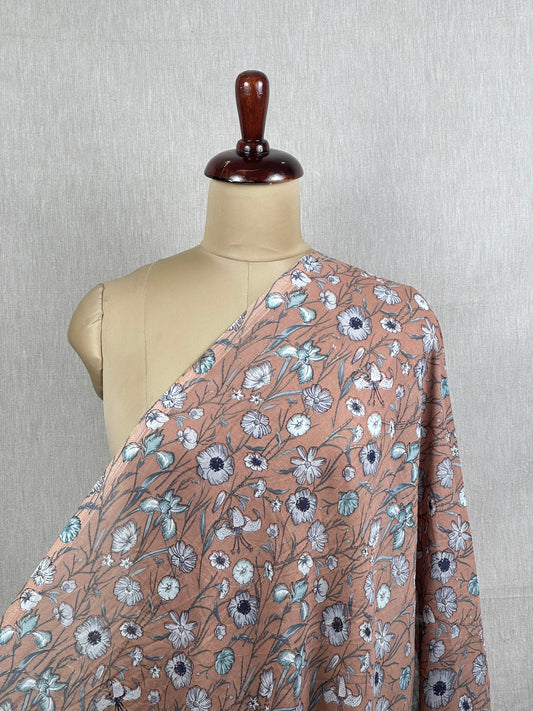 Printed Voile Cotton  Fabric