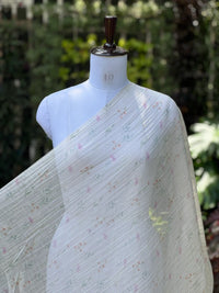 Digital Printed Banarasi Mul Chanderi Fabric
