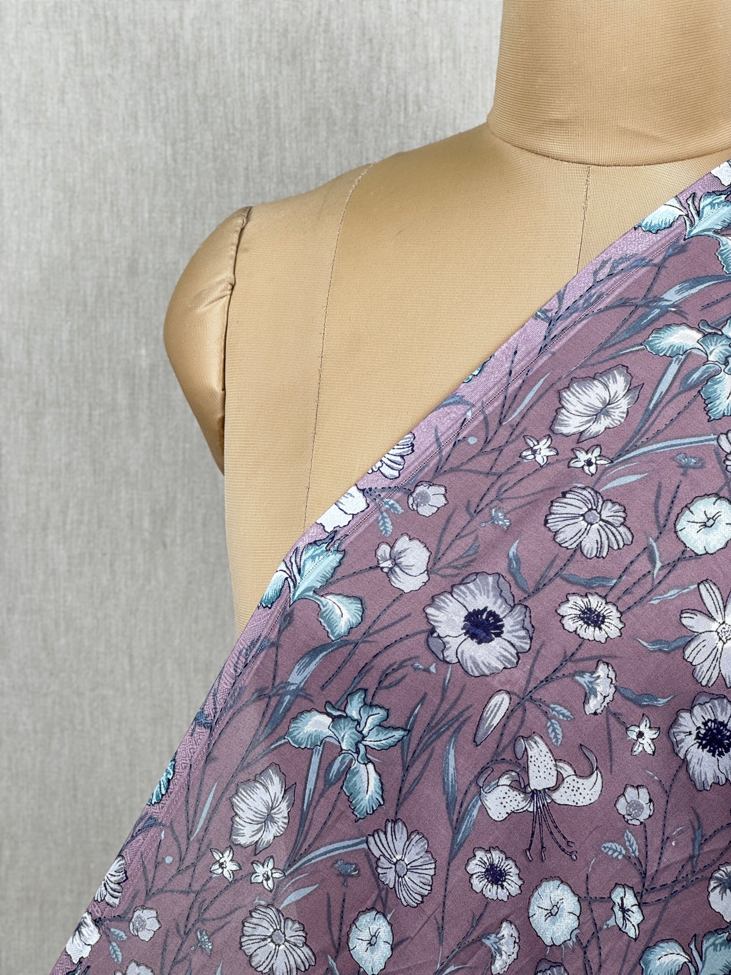 Printed Voile Cotton  Fabric