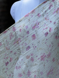 Digital Printed Banarasi Mul Chanderi Fabric