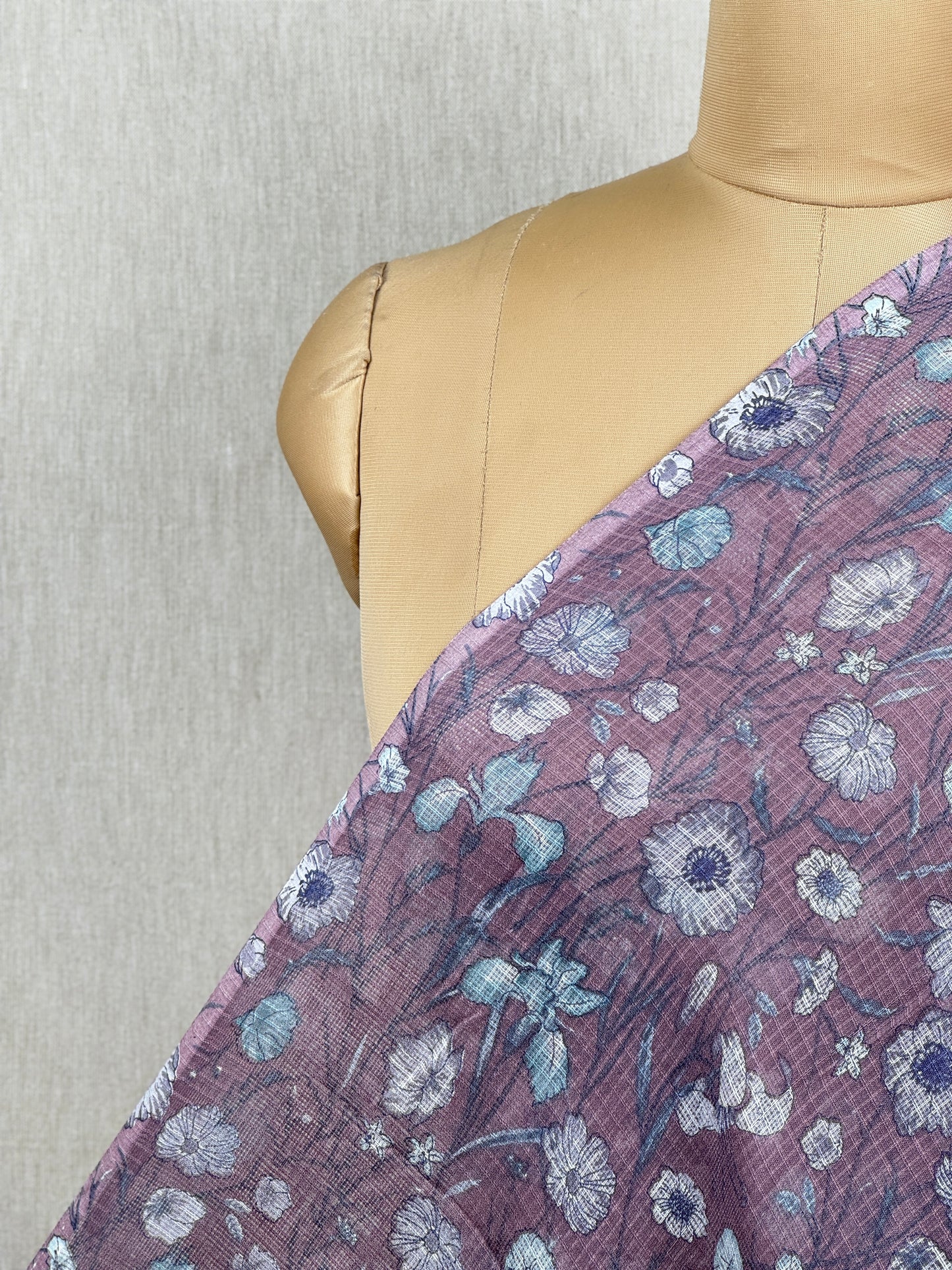 Printed Kota Fabric
