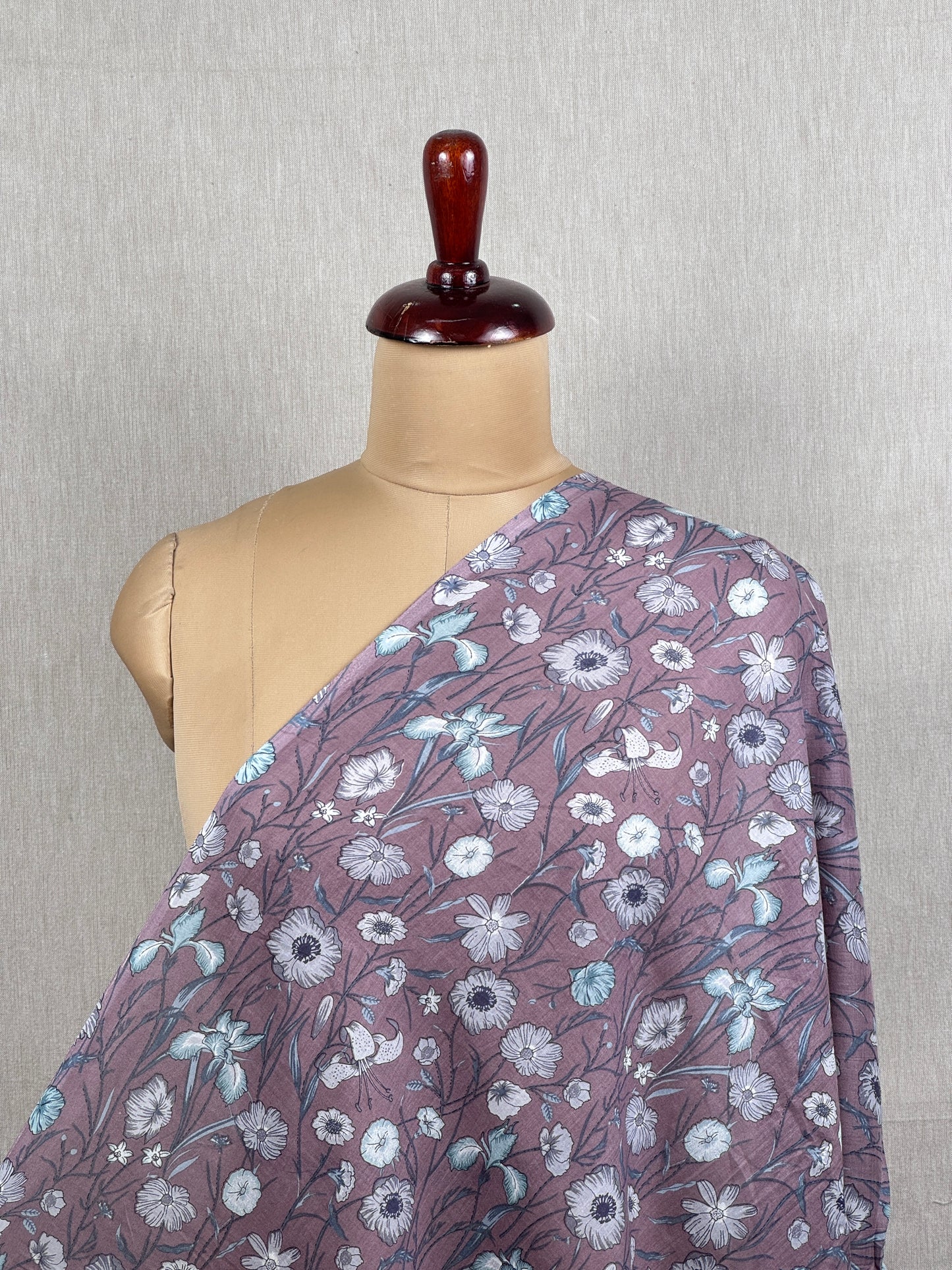 Printed Mulmul Fabric