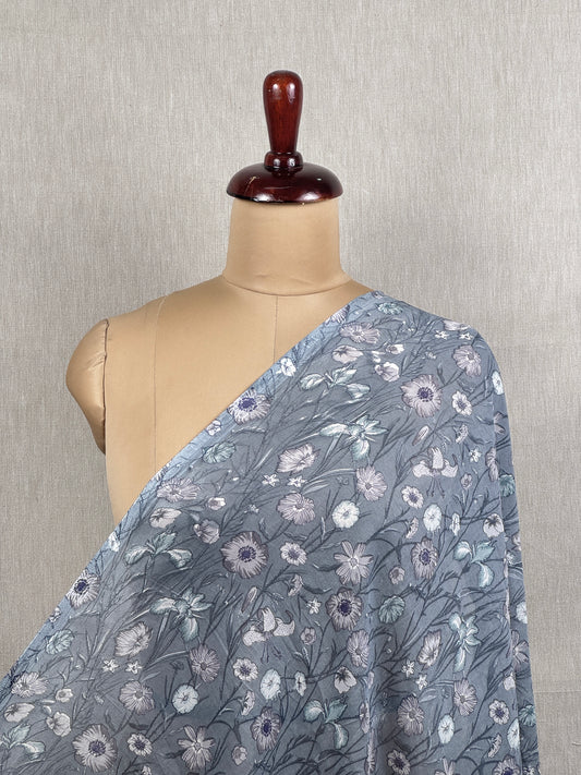 Printed Voile Cotton  Fabric
