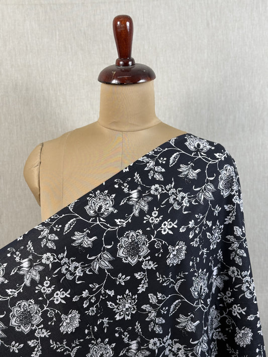 Printed Mulmul Fabric