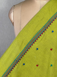 Embroidered Handloom Cotton Fabrics