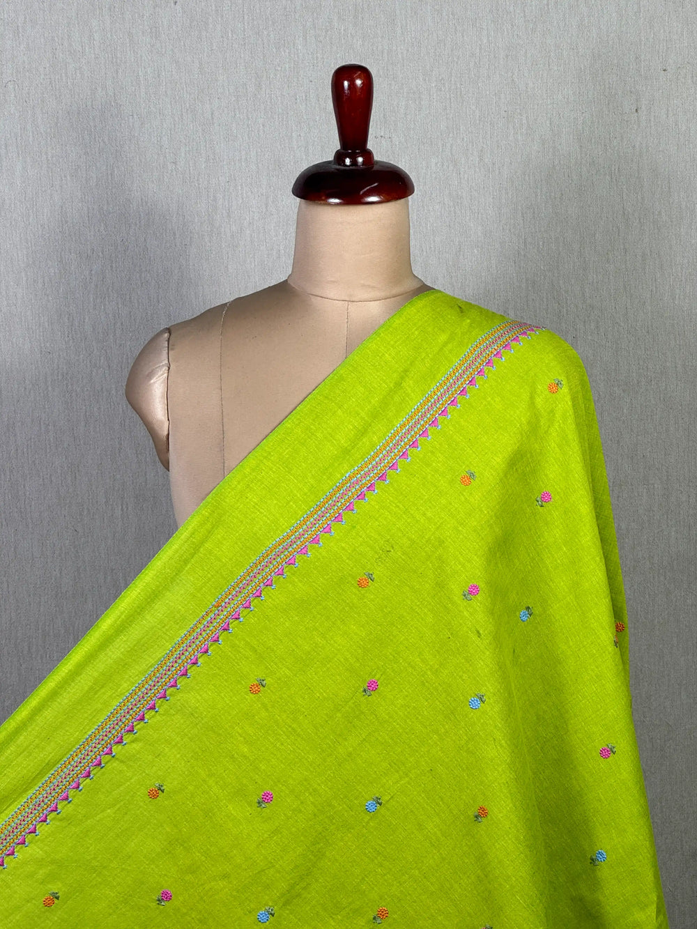 Embroidered Handloom Cotton Fabrics