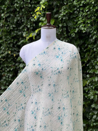 Digital Printed Banarasi Mul Chanderi Fabric