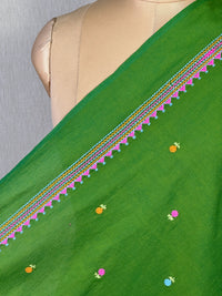 Embroidered Handloom Cotton Fabrics