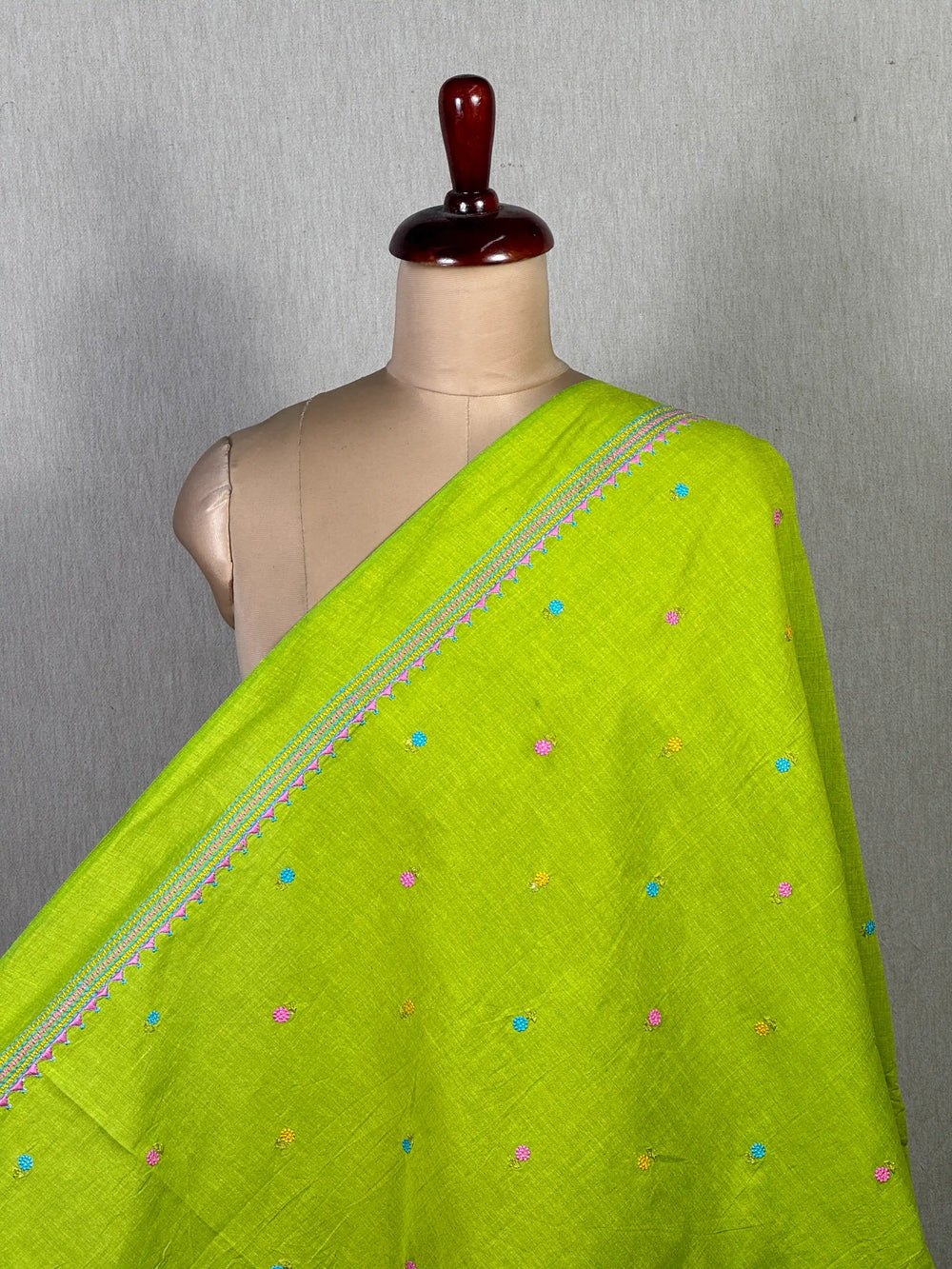 Embroidered Handloom Cotton Fabrics