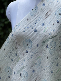 Digital Printed Banarasi Mul Chanderi Fabric