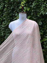 Digital Printed Banarasi Mul Chanderi Fabric