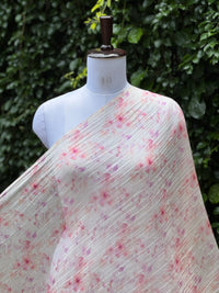 Digital Printed Banarasi Mul Chanderi Fabric