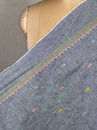 Embroidered Handloom Cotton Fabrics