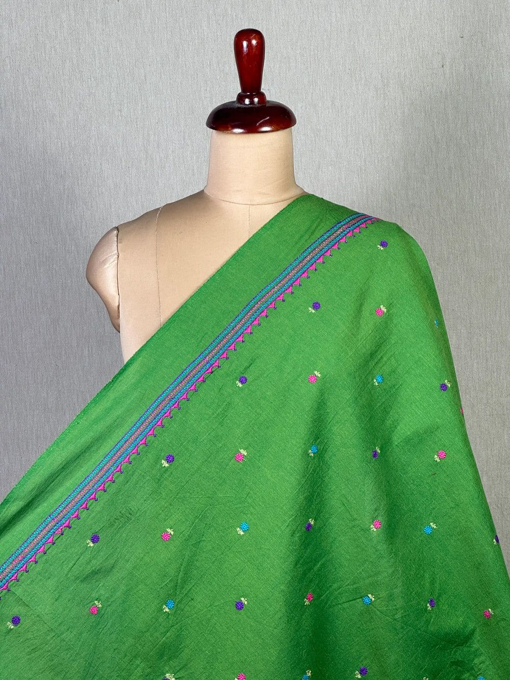 Embroidered Handloom Cotton Fabrics