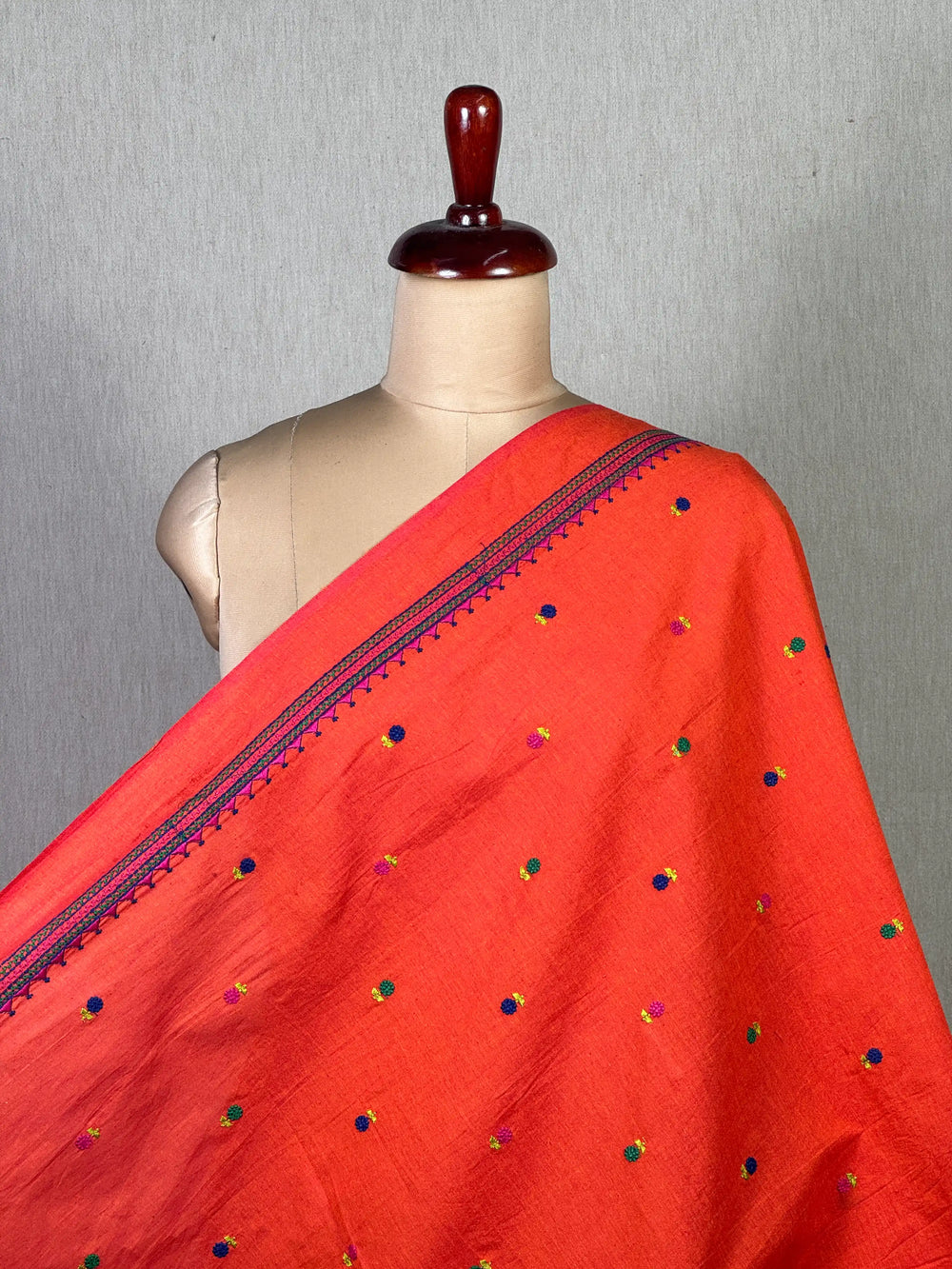 Embroidered Handloom Cotton Fabrics