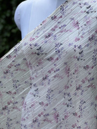 Digital Printed Banarasi Mul Chanderi Fabric