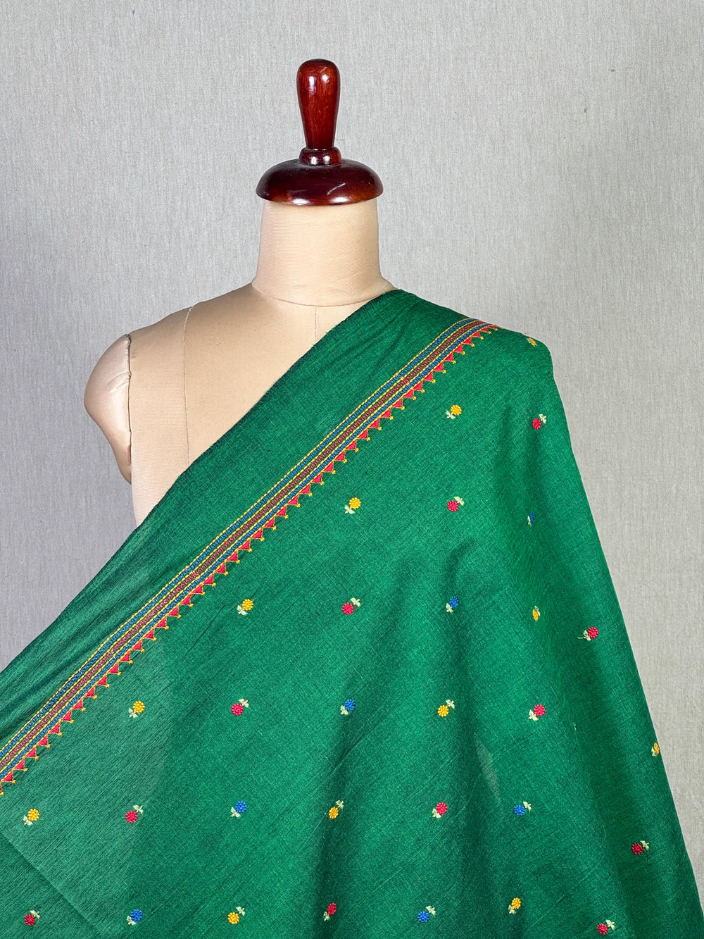 Embroidered Handloom Cotton Fabrics
