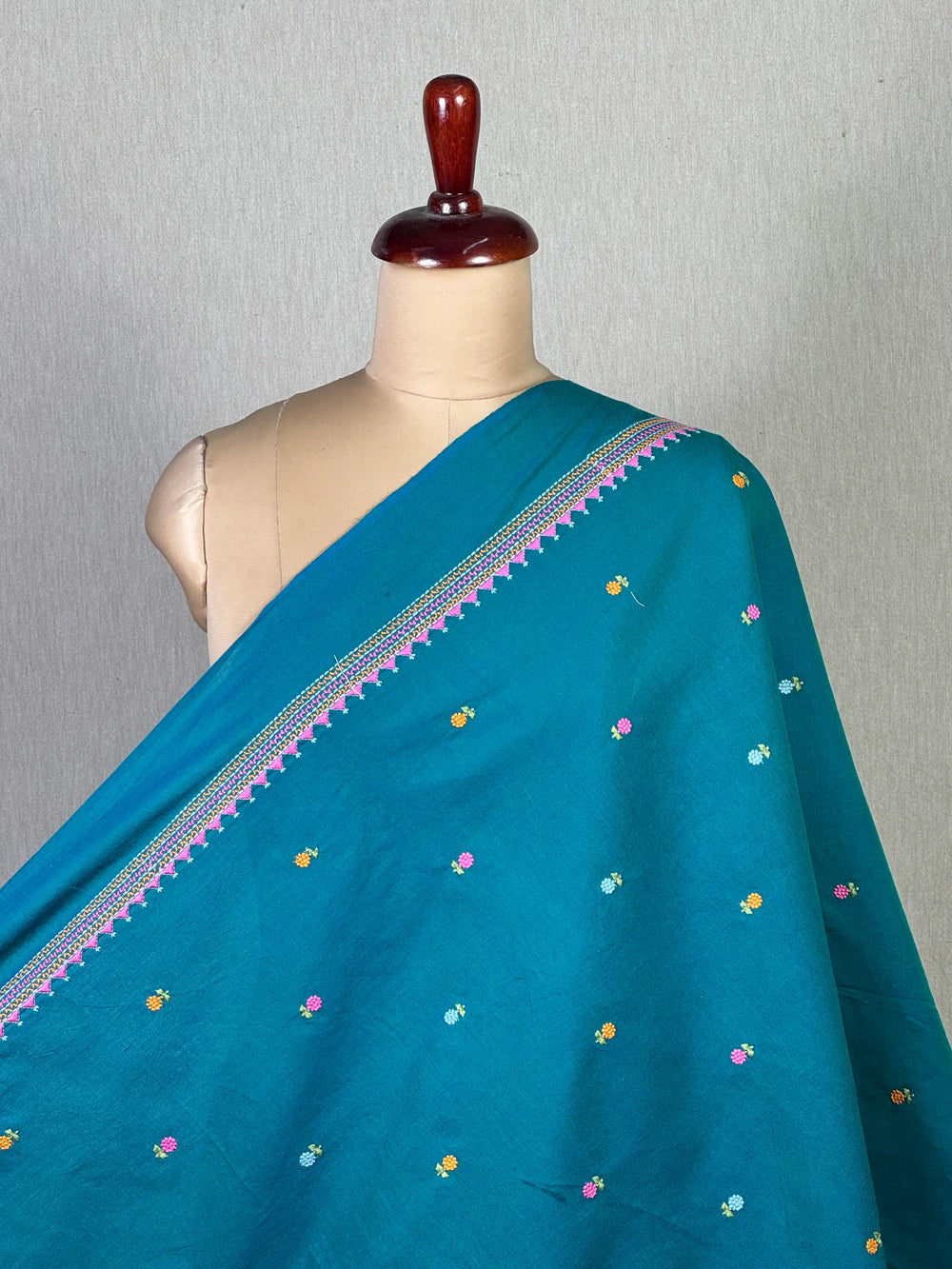 Embroidered Handloom Cotton Fabrics