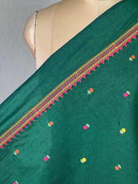 Embroidered Handloom Cotton Fabrics