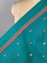 Embroidered Handloom Cotton Fabrics
