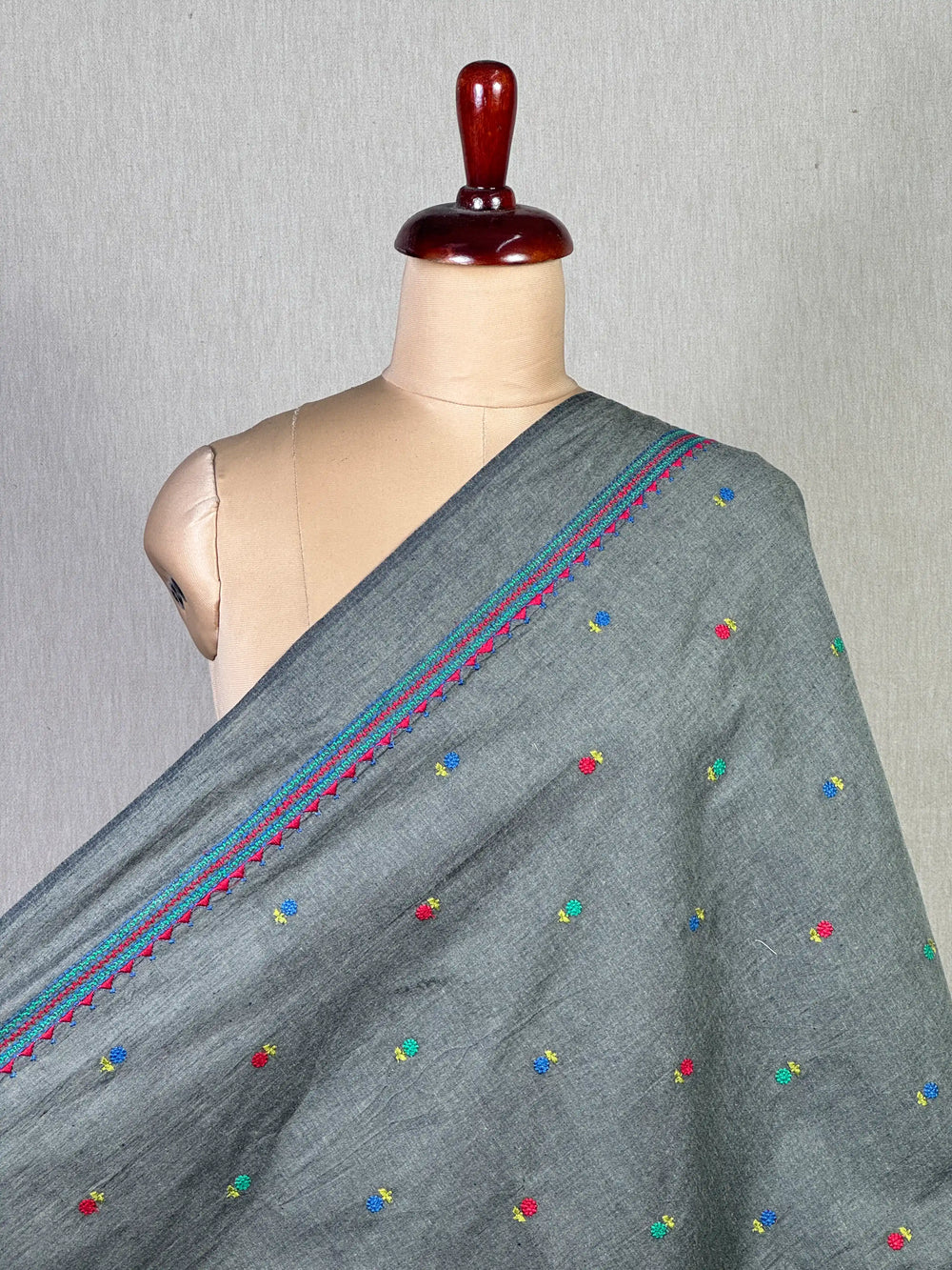 Embroidered Handloom Cotton Fabrics