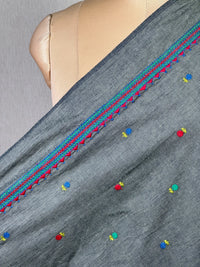 Embroidered Handloom Cotton Fabrics