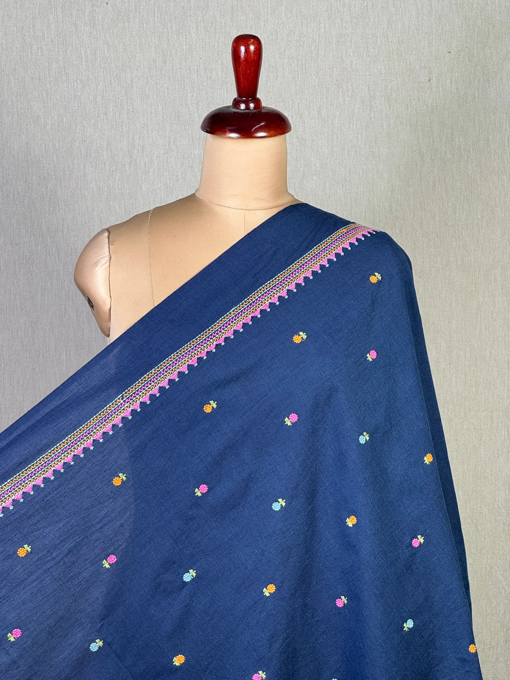 Embroidered Handloom Cotton Fabrics