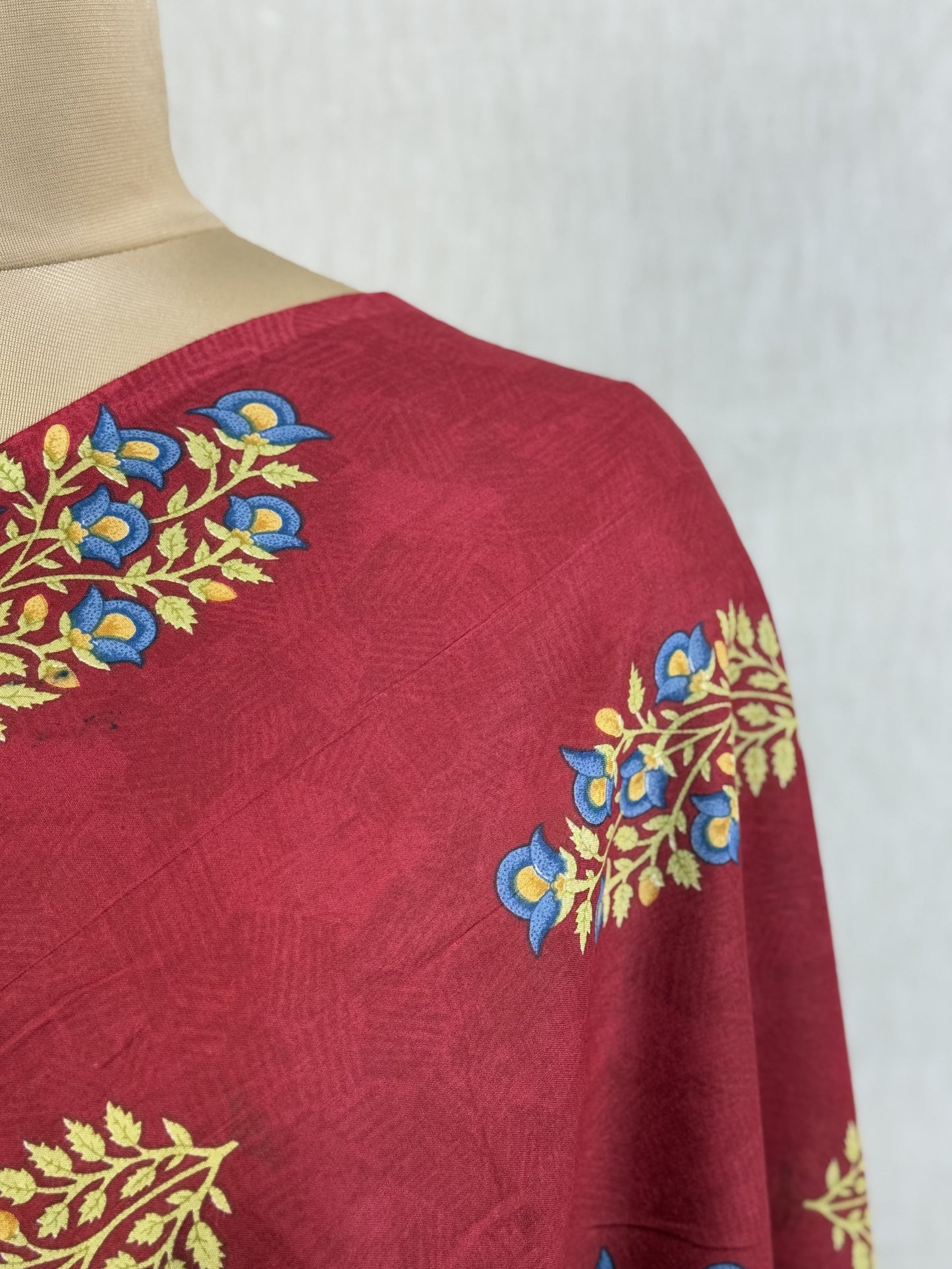 Printed Mulmul Fabric