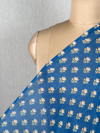 Printed Mul Chanderi Fabrics