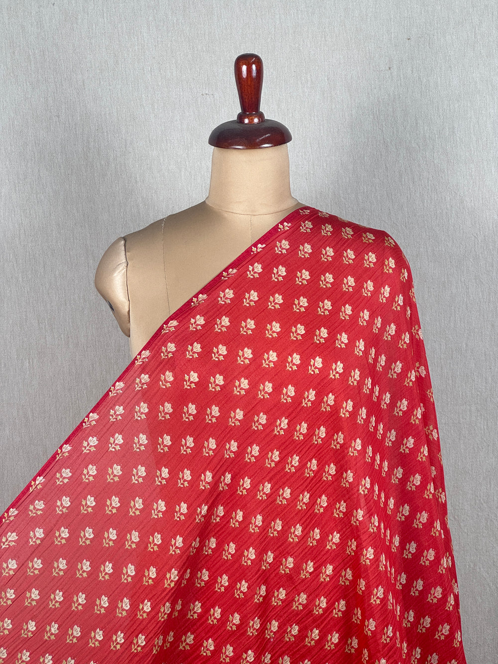 Printed Mul Chanderi Fabrics